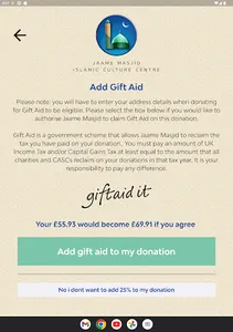 Jaamemasjid Donation screenshot 4