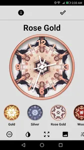 Kaleidoscope Clock Live Wallpa screenshot 3