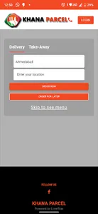 Khana Delivery screenshot 0