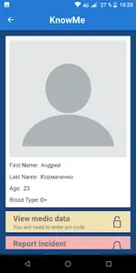 KnowMe screenshot 2