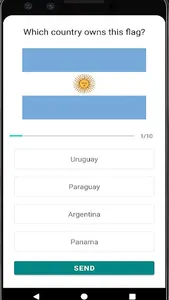 LATAM flag quiz screenshot 1