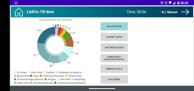 LABVis Tilt Beta screenshot 1