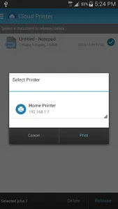 Cloud Printer - Smart printing screenshot 2