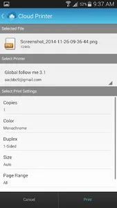 Cloud Printer - Smart printing screenshot 4
