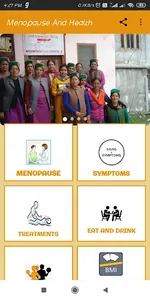 MENOPAUSE AND HEALTH screenshot 1