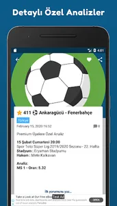 Mentor Futbol Bets Prediction screenshot 6
