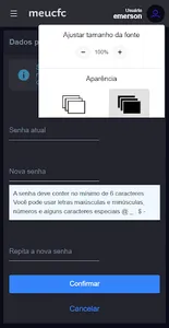 meucfc aluno screenshot 1