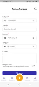 Fineasy : Mudah kelola Uangmu! screenshot 4