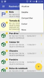 Rastreio de Encomendas - Fácil screenshot 2