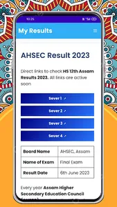 My Results - GovjobinAssam screenshot 1