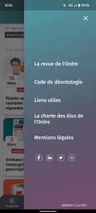 Ordre des vétérinaires screenshot 9