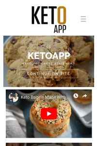 The KetoAPP screenshot 1