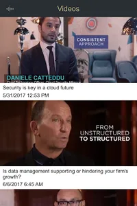 Journal app SimCorp screenshot 2