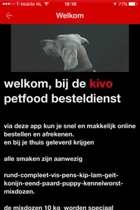 kivo bezorgdienst screenshot 1