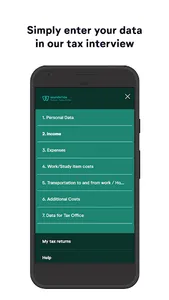 wundertax - German tax returns screenshot 1