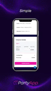 PartyApp screenshot 1