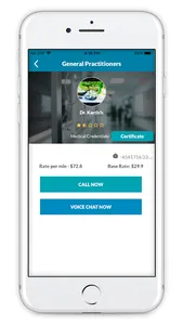 Call DR - Patient screenshot 1