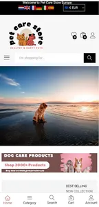 Pet Care Store Europe screenshot 0