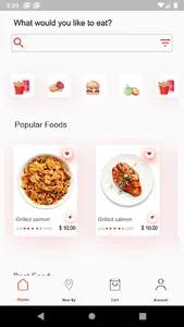 Flutter Pizza UI screenshot 0