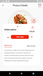 Flutter Pizza UI screenshot 1