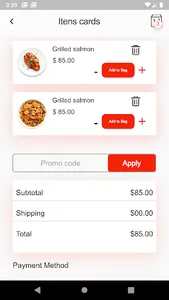 Flutter Pizza UI screenshot 2