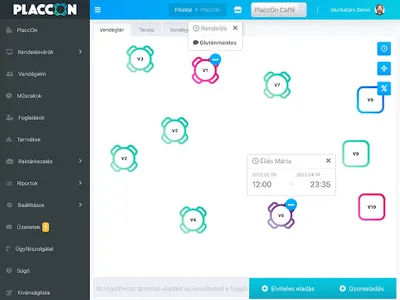 PlaccOn Éttermi rendszer screenshot 8
