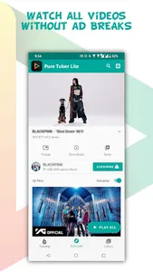 Pure Tuber Lite screenshot 0