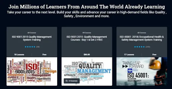 QHSE Online Courses screenshot 0
