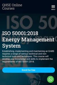 QHSE Online Courses screenshot 1
