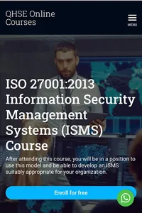 QHSE Online Courses screenshot 2