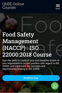 QHSE Online Courses screenshot 4
