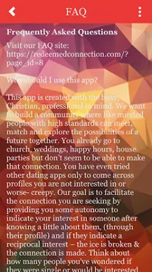 Redeemed Connection Dating screenshot 4