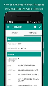 Rest Client - Pocket POSTMAN screenshot 3