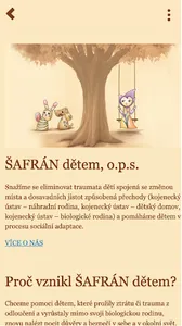 ŠAFRÁN dětem screenshot 4