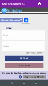 Santinho Digital 2.0 screenshot 1