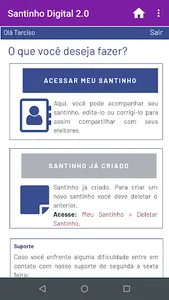 Santinho Digital 2.0 screenshot 2