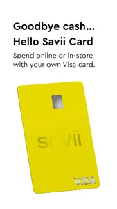 Savii - Youth Banking screenshot 1