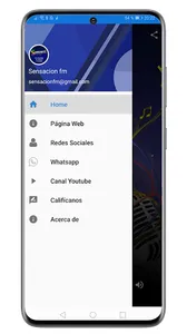 Sensacion fm screenshot 1