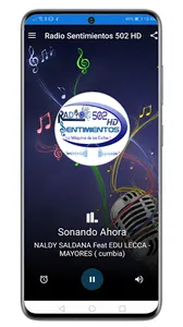 Radio Sentimientos 502 HD screenshot 0