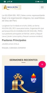 Iglesia del Rey - Asambleas de screenshot 2