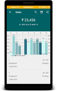 SimplySoft Reporting App screenshot 1