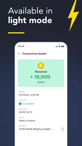 Speed Bitcoin Lightning Wallet screenshot 5