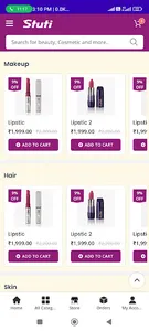 Stuti Online Cosmetics Shoping screenshot 0