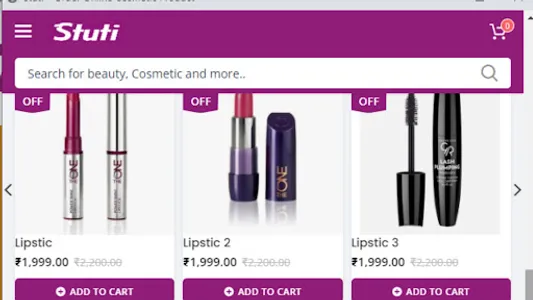 Stuti Online Cosmetics Shoping screenshot 8