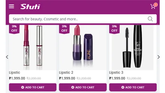 Stuti Online Cosmetics Shoping screenshot 9