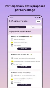 Survoltage Économies & Énergie screenshot 2
