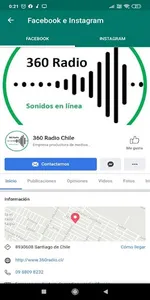360 Radio Chile screenshot 2