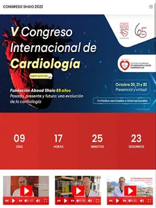 Congreso SHAIO screenshot 3