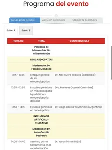 Congreso SHAIO screenshot 4