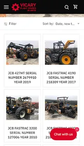 Vicary Plant Spares screenshot 2